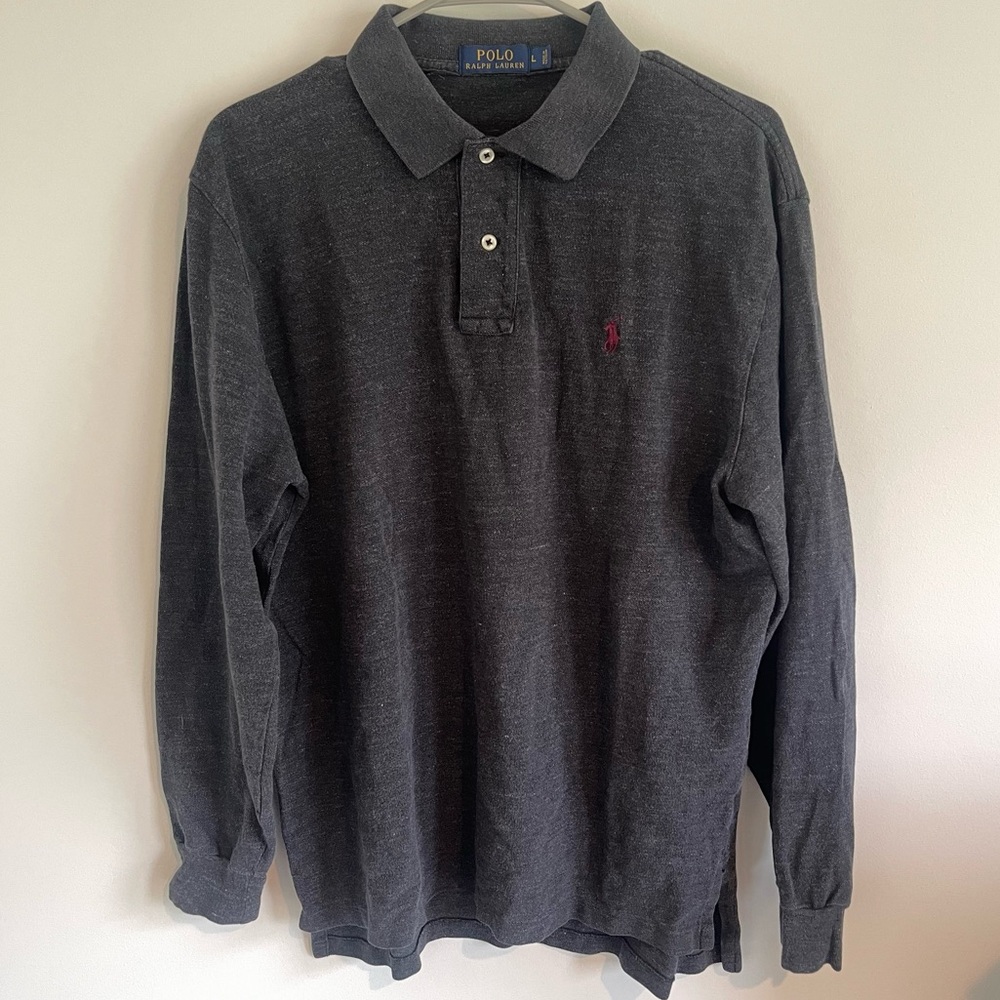 Polo By Ralph Lauren gray long sleeve